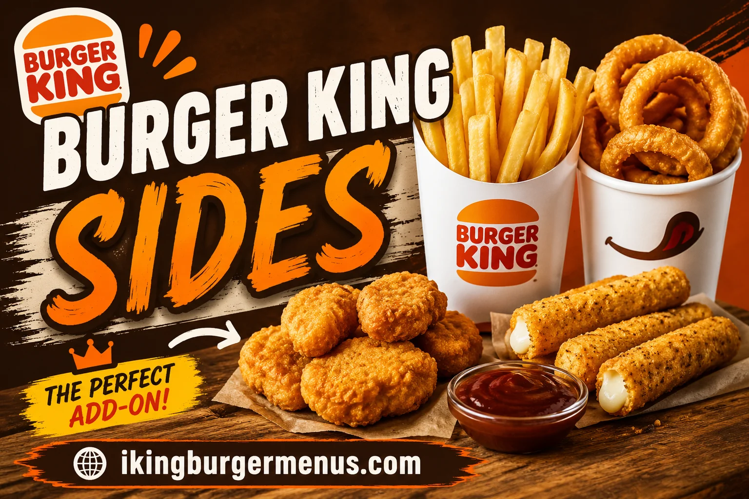 Burger King Sides Menu with Prices 2026