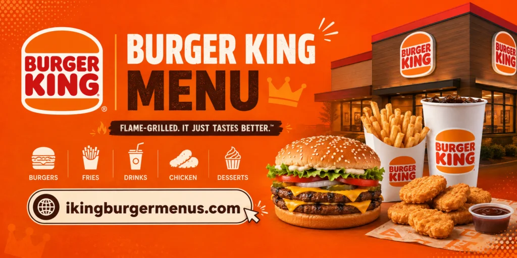 Burger King Menus